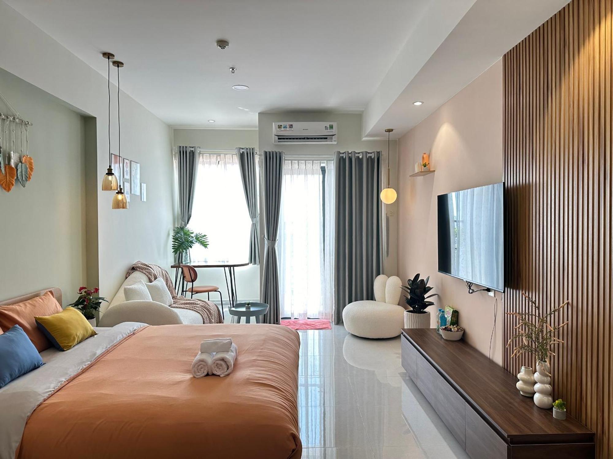 1Bed Studio Superior Condotel In Soho Residence D.1 Ho Chi Minh City Exterior photo